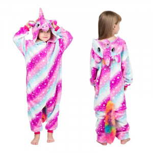 Кигуруми Единорог Радужный XXS (125-135 см)